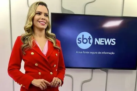 A jornalista foi atacada por um pitbull, mas afirmou pelas redes sociais que passa bem