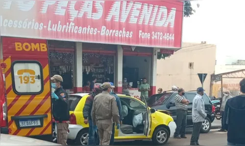 Adolescente fica ferido em acidente em Ivaiporã