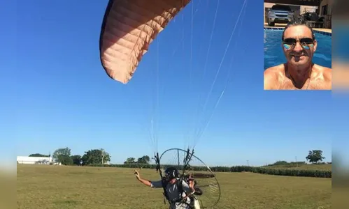 Agricultor que sofreu queda de paramotor morre em Maringá