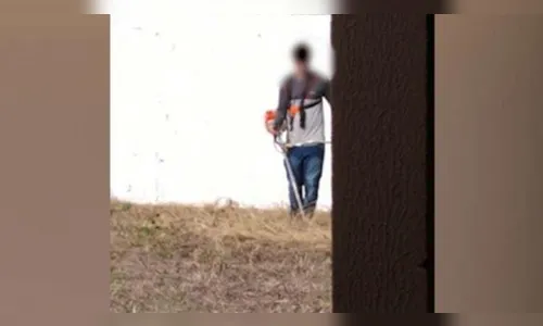 Alunos são colocados para roçar lote de escola no Paraná