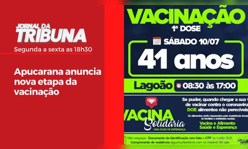 Apucarana anuncia nova etapa da vacinação