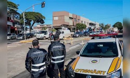Apucarana realiza ato de prevenção de acidentes de trânsito