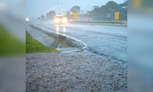 Apucarana registra 77 milímetros de chuva no domingo