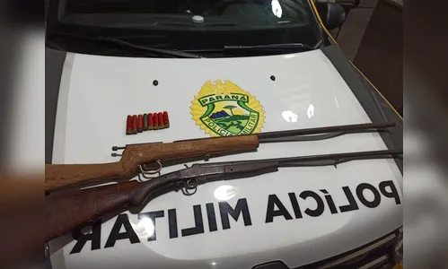 Após briga, homem é preso por posse ilegal de arma de fogo