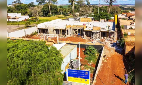 Avança construção do CMEI no Jardim Vale das Perobas II