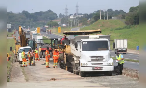 BR-277 receberá manutenção do pavimento neste fim de semana