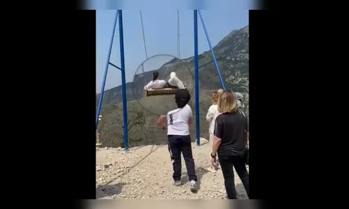 Balanço em cânion se rompe e mulheres caem de quase 2.000 m