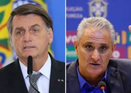 Bolsonaro nega movimento por saída de Tite da seleção