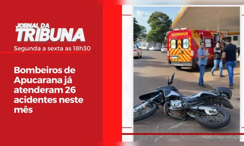 Bombeiros de Apucarana já atenderam 26 acidentes neste mês