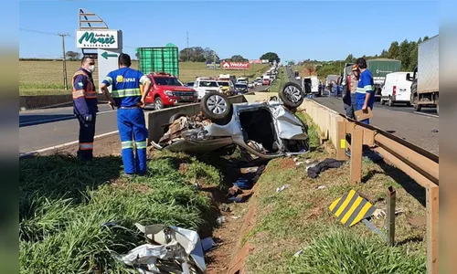 Cachorro na pista provoca acidente com óbito na BR-376