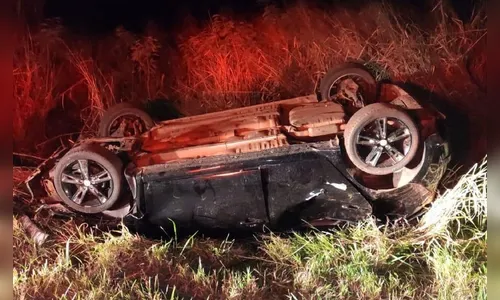 Três pessoas mortas  e duas feridas em acidente na PR-573