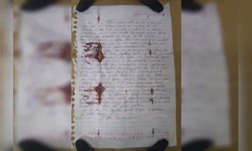 Carta escrita por Lázaro Barbosa é divulgada