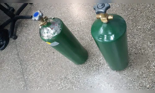 Cilindro de oxigênio é furtado de barracão na região