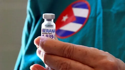 Com três doses, vacina cubana obtém eficácia de 91,2%