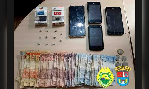 Ação da PM contra tráfico de drogas resulta em três detidos