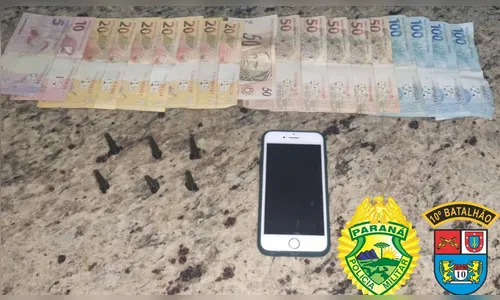 Dois homens são presos com pinos de cocaína em Apucarana