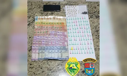 Dois homens são presos e um menor é apreendido com drogas