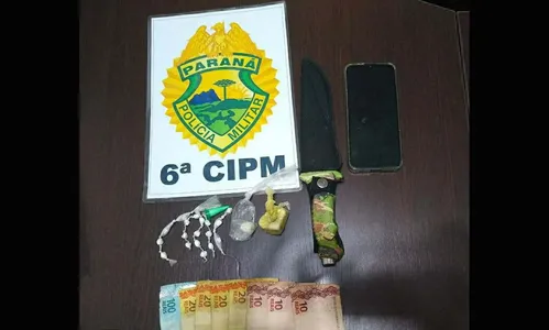 PM prende homem e apreende menores envolvidos com drogas