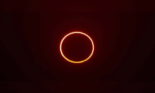Eclipse solar do “anel de fogo” acontece nesta quinta-feira