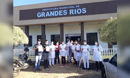 Enfermeiros de Grandes Rios no PR pedem demissão