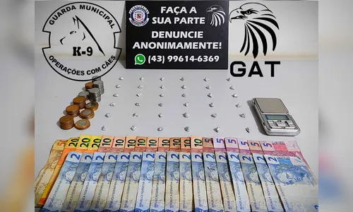 Filho traficante é preso na frente do pai, em Arapongas