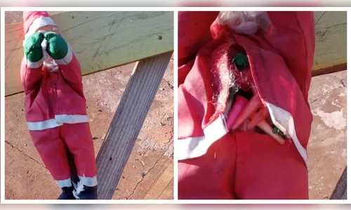 GM apreende Papai Noel recheado com pinos de cocaína