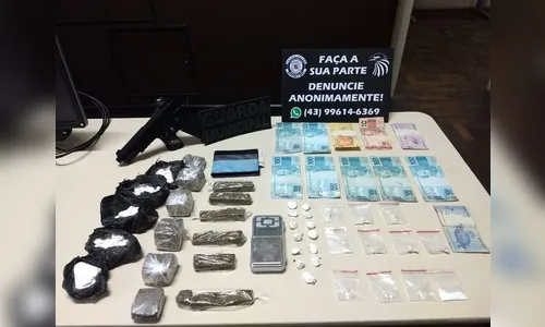 GM de Arapongas prende suspeitos com cocaína e maconha