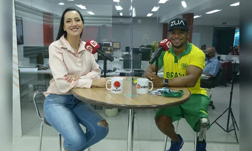 Giovane Vieira, atleta paraolímpico está no Papo TN