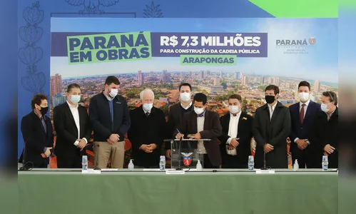 Governador autoriza construção da Cadeia de Arapongas