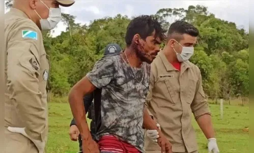 Homem é agredido após ser confundido com Lázaro Barbosa