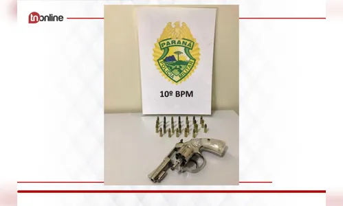 Homem é preso com arma e munição a noite na rodovia