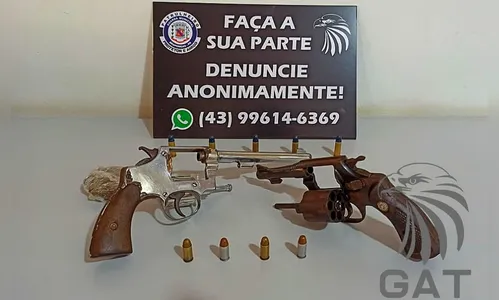 Homem é preso pela GM de Arapongas com armas e drogas