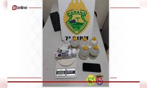 Homem é preso perto da cadeia pública com bebidas e drogas