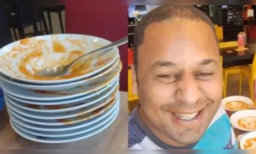 Homem expulso de rodízio vira garoto propaganda