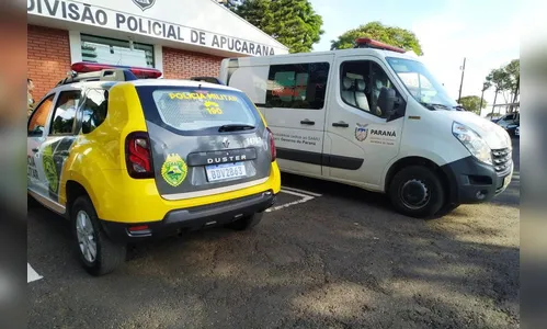 Ladrão que quebrou perna recebe alta e vai para cadeia