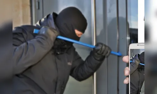 Ladrões entram em empresas e levam roupas e notebook