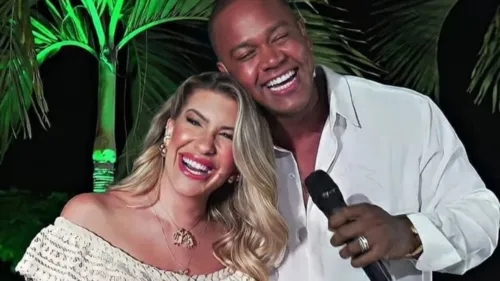 Léo Santana e Lore Improta revelam sexo do primeiro filho