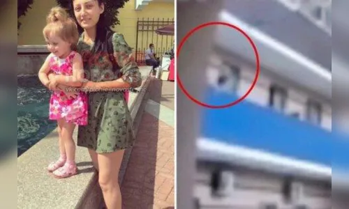 Menina morre após mãe pendurá-la na sacada de prédio