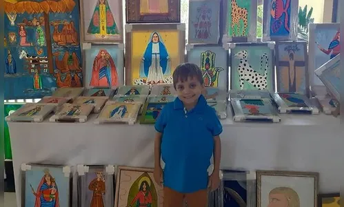 Menino que pintava quadros para pagar tratamento morre