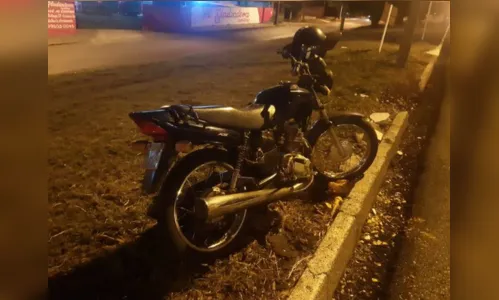 Motociclista é entubado após colidir contra mureta na BR-369