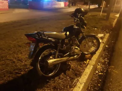 Motociclista é entubado após colidir contra mureta na BR-369