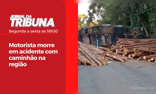 Motorista morre em acidente com caminhão na região