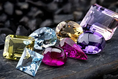 O poder das pedras ou gemas coloridas