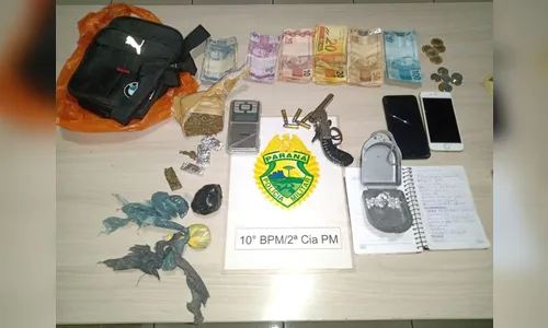 PM apreende drogas e detém envolvidos com tráfico na região