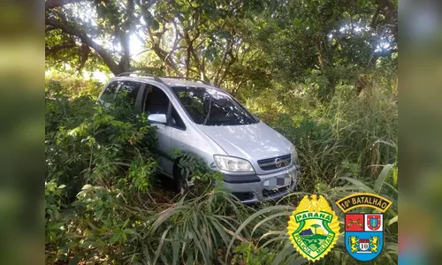 PM de Apucarana recupera veículo furtado em Arapongas