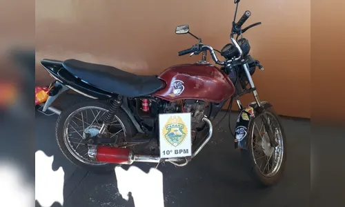 PM de Mauá da Serra recupera moto furtada em 2017