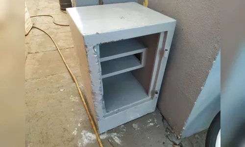 PM encontra cofre no centro de Apucarana