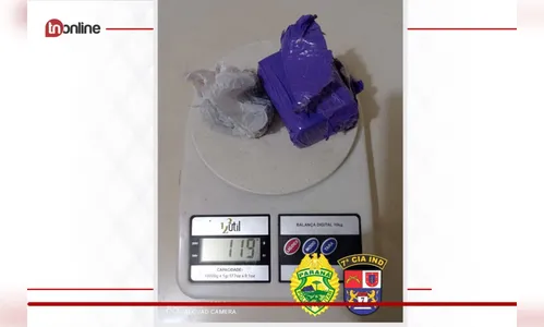 PM encontra maconha na casa de jovem araponguense