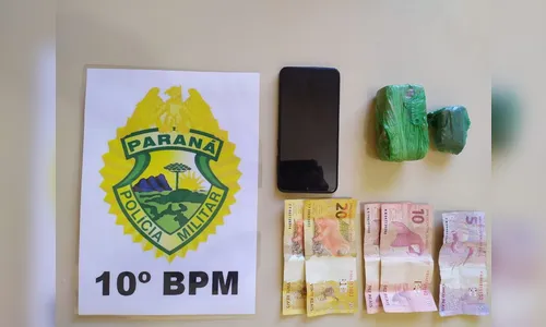 PM prende homem por tráfico de drogas