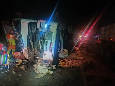 PRF atende acidente com morte em Ortigueira